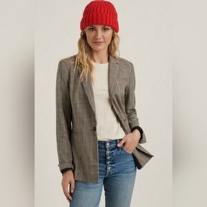 Lucky brand plaid blazer
